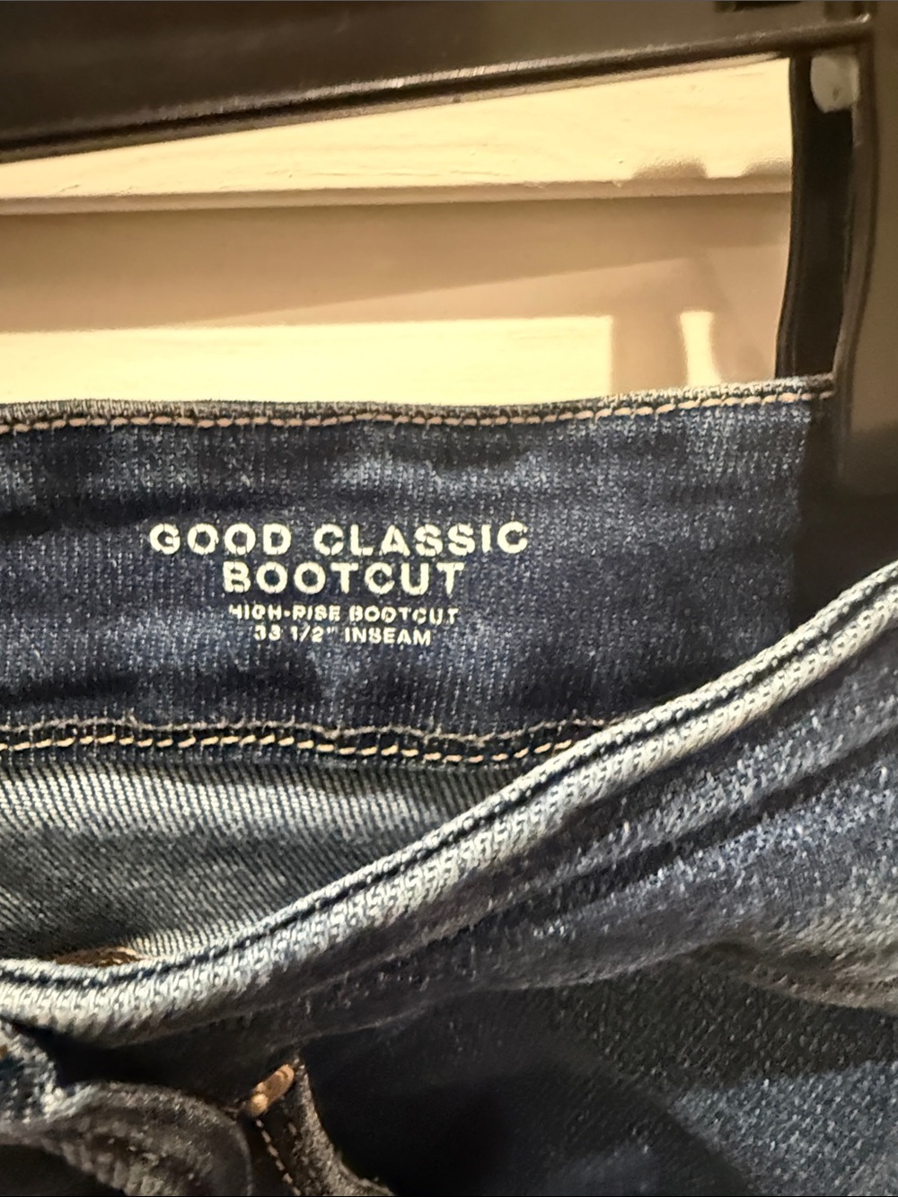 Good American Good Classic Bootcut - size 10 / 30 - Picture 4 of 5